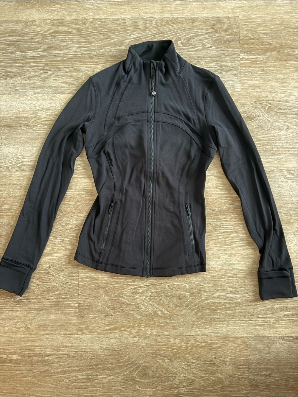 lululemon Black Zip-Up Performance Jacket